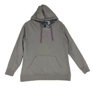 Black Antler Women's XL Pullover Hoodie Sweatshirt, Camo Hood Hunting, Pockets